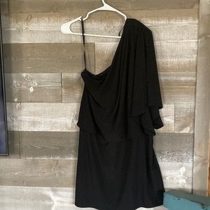 One shoulder dress